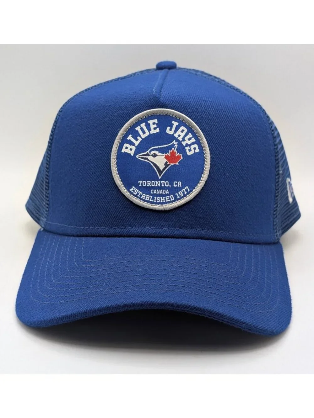 Toronto Blue Jays New Era 9Forty Snapback Hat Cap Blue MLB Baseball Mesh Unisex